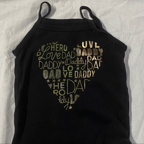 Old Navy Daddy Hero One Piece Onesie 12-18 months - Picture 3 of 5